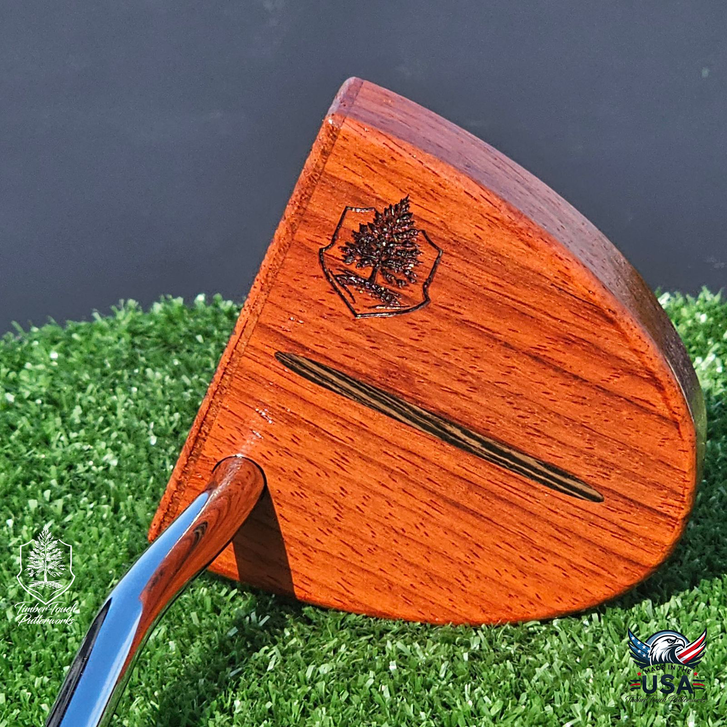 Padauk & Exotic Wenge Wood Putter
