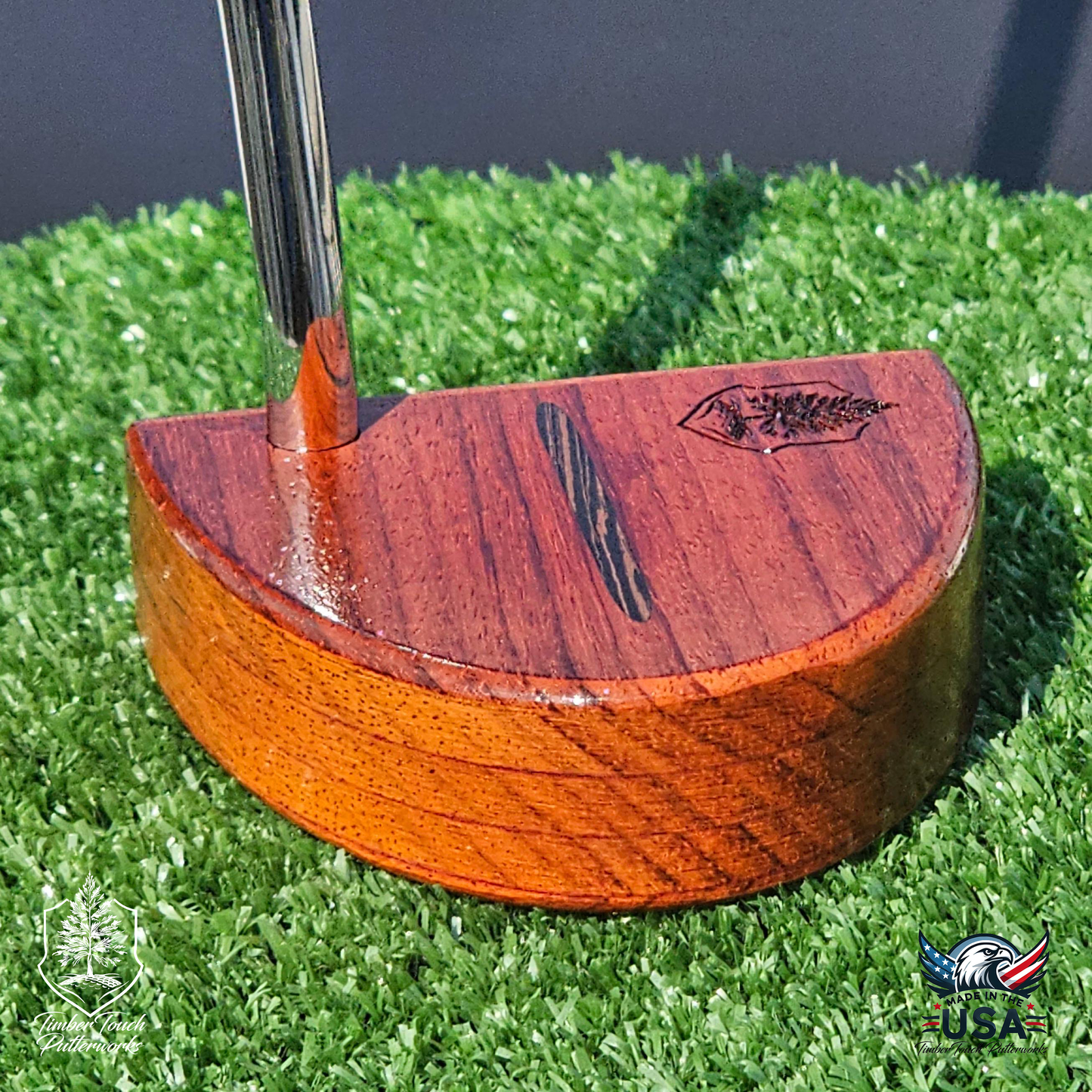 Padauk & Exotic Wenge Wood Putter