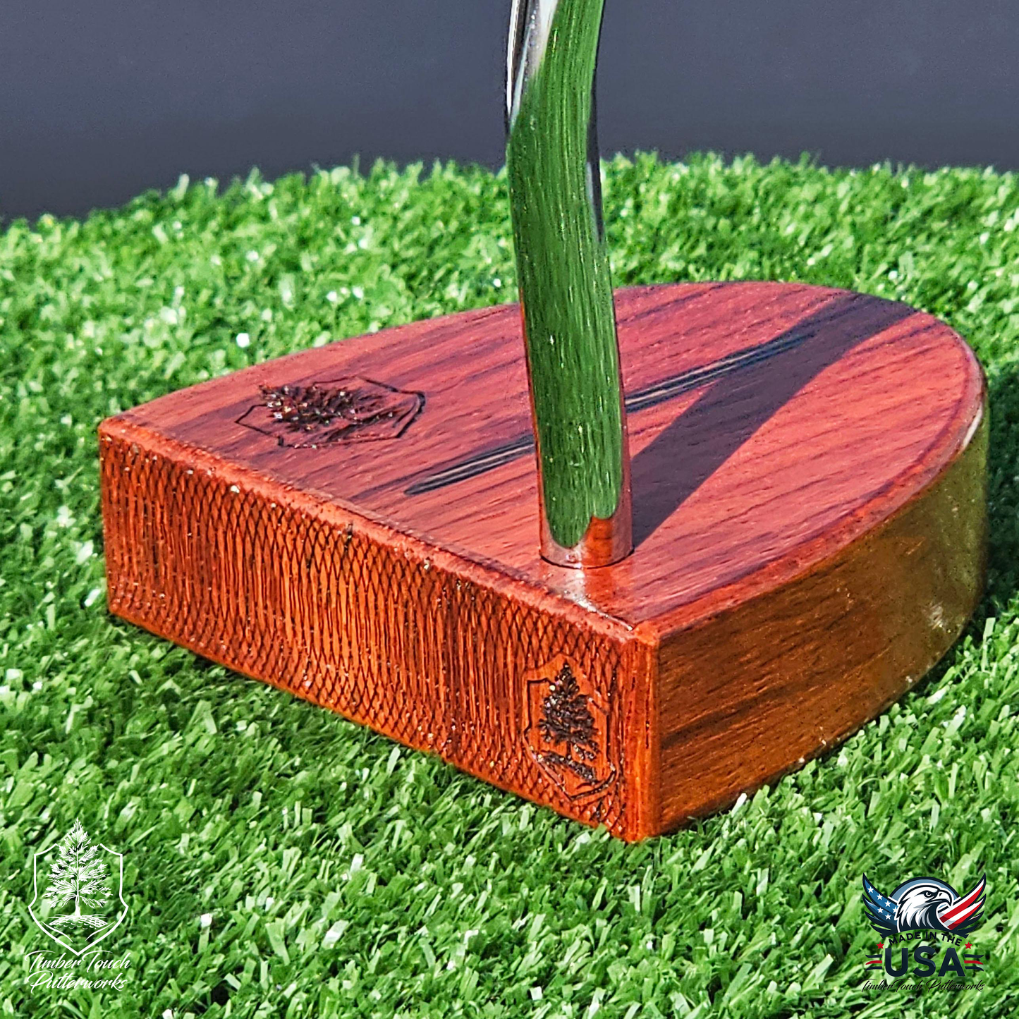 Padauk & Exotic Wenge Wood Putter