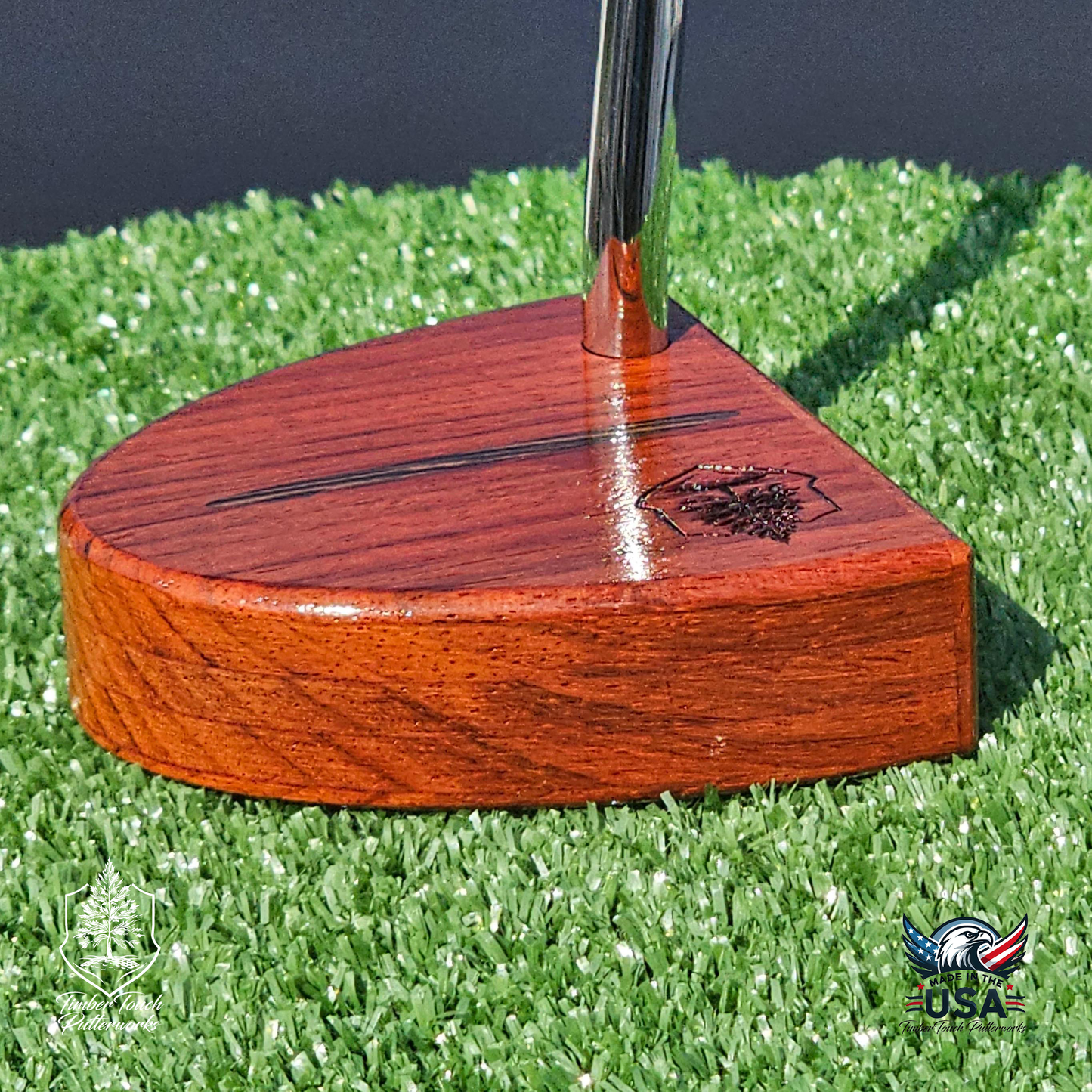 Padauk & Exotic Wenge Wood Putter