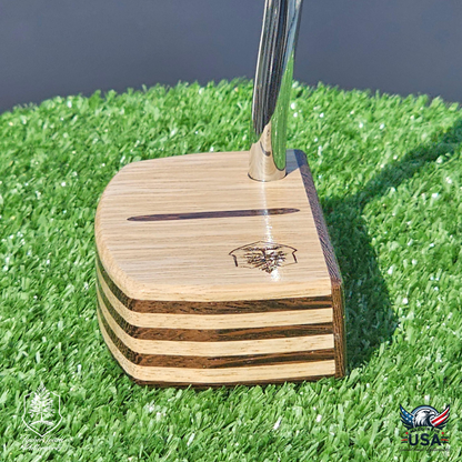 White Limba & Wenge Wood Putter
