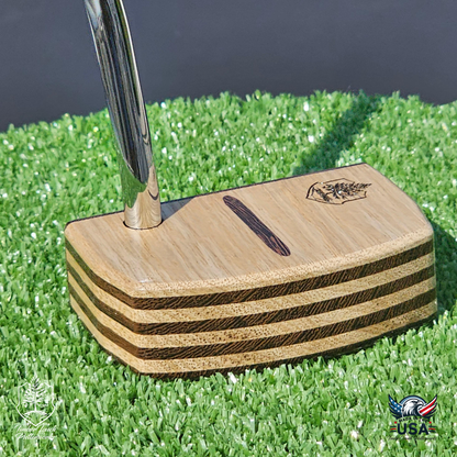 White Limba & Wenge Wood Putter