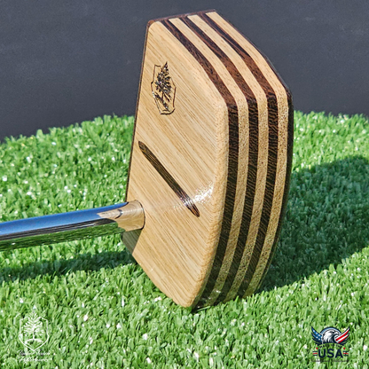 White Limba & Wenge Wood Putter